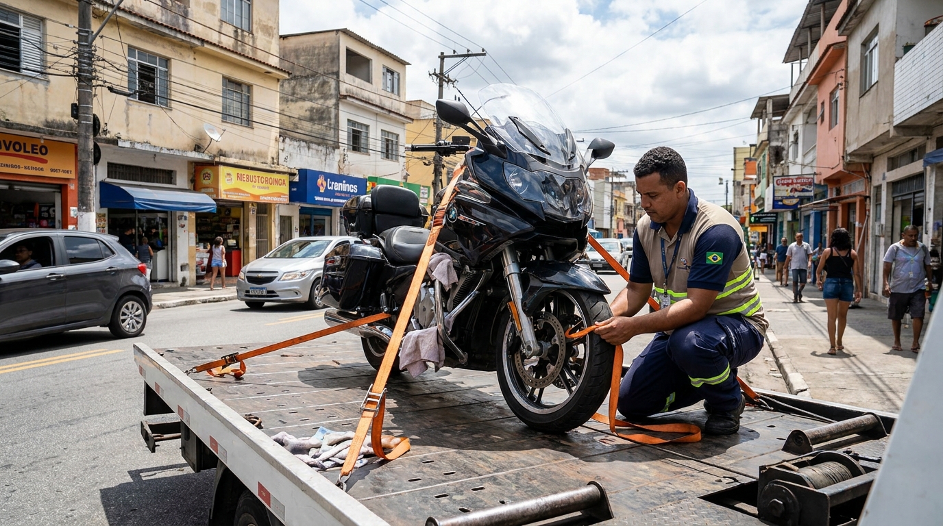 Remoção de Moto em Pane em Feira de Santana‑BA
